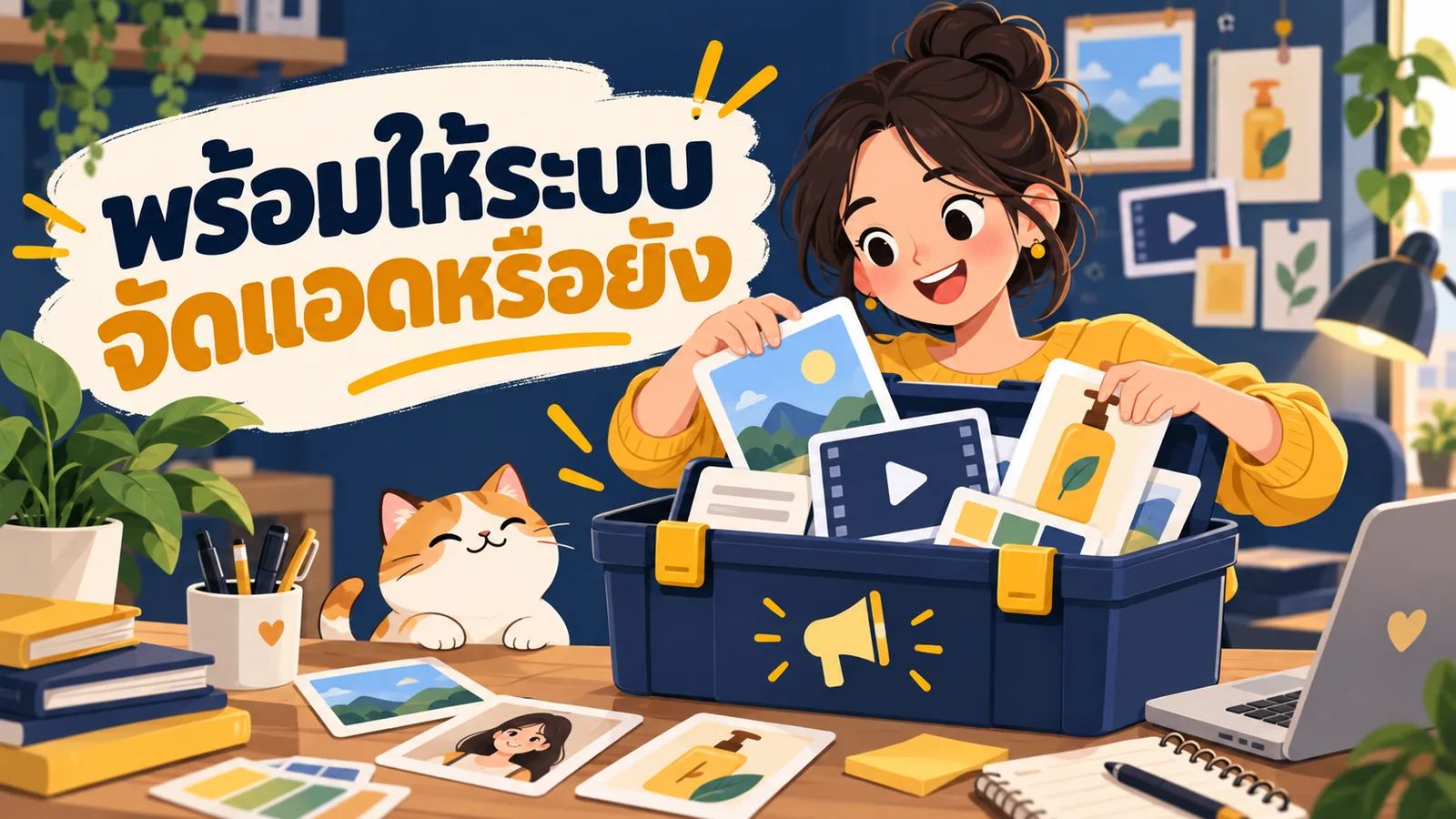 ภาพการ์ตูนประกอบบทความ Google Ads Performance Max: พร้อมให้ระบบจัดแอดหรือยัง