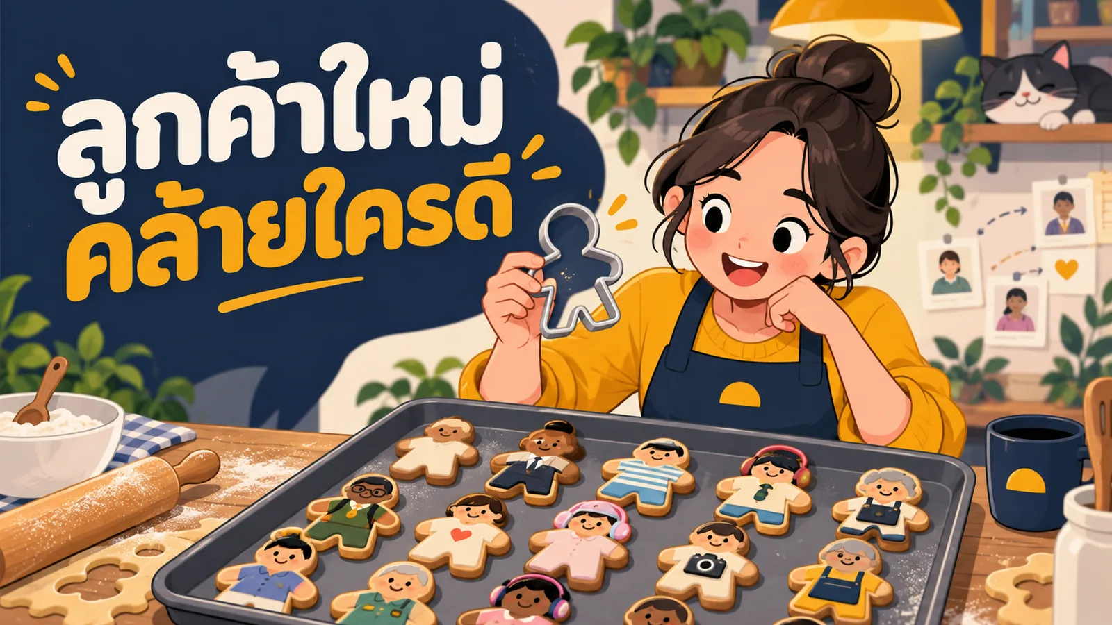 ภาพการ์ตูนประกอบบทความ Lookalike Audience คืออะไร: ลูกค้าใหม่คล้ายใครดี